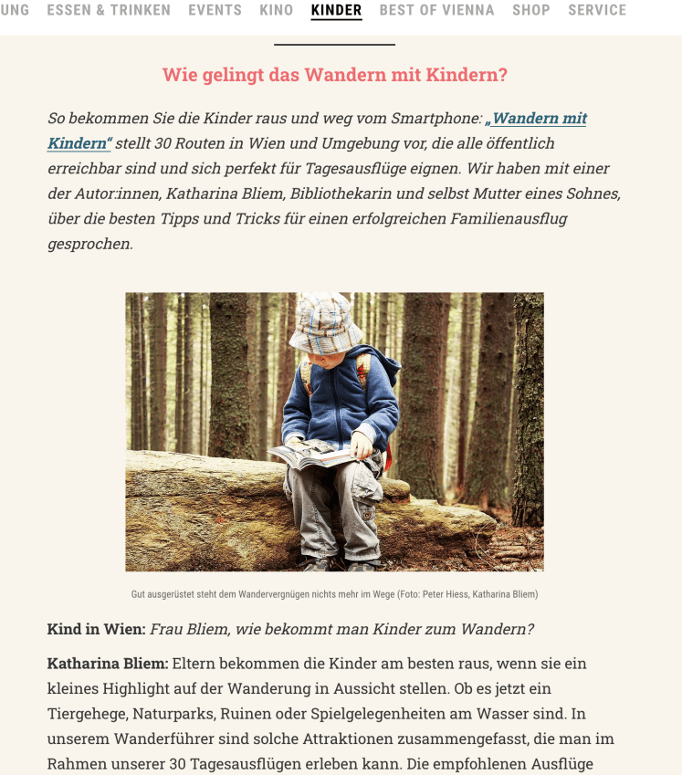 Interview im Falter-Newsletter „Kind in&nbsp;Wien“